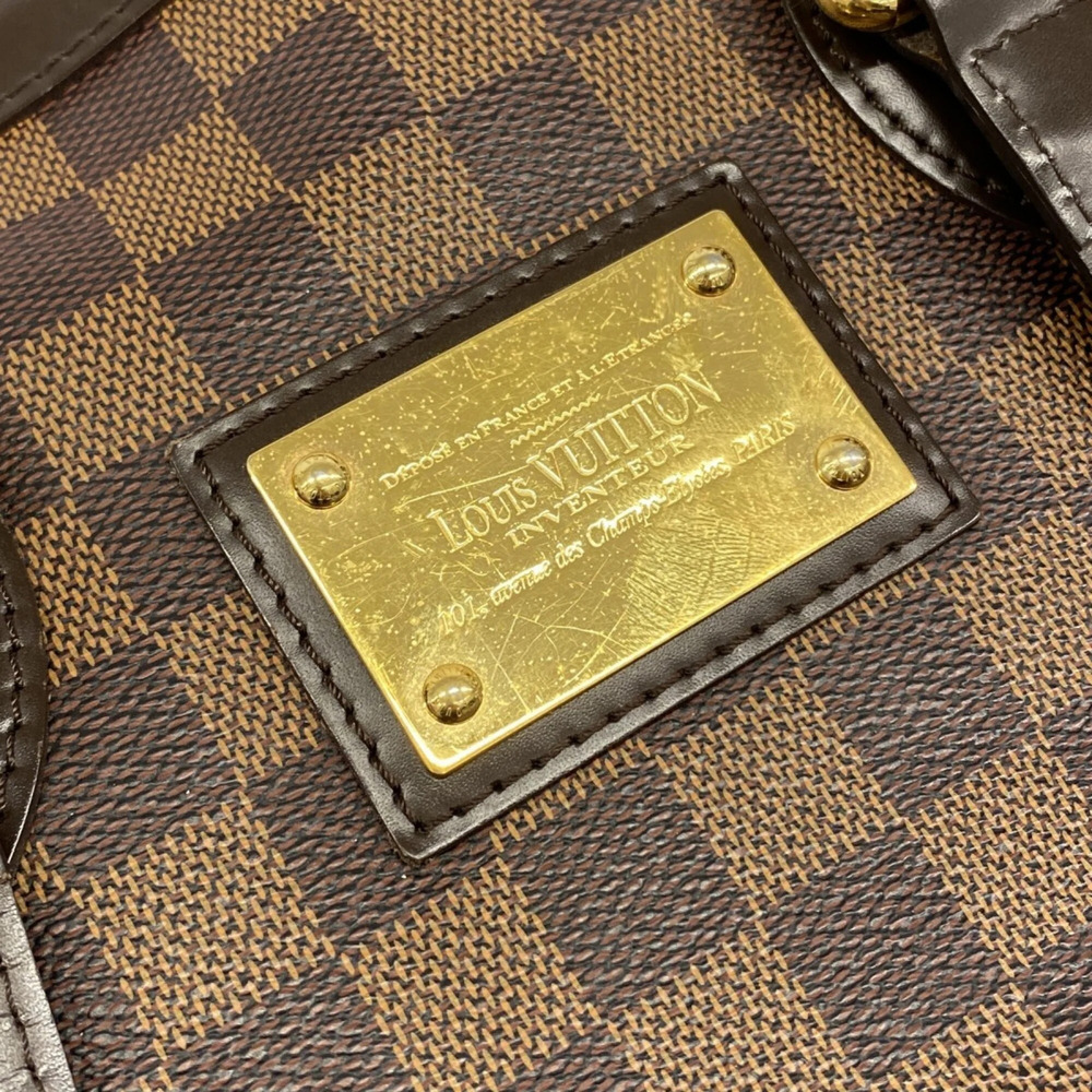LOUIS VUITTON Brown Damier Tote Bag - Picture 10 of 12